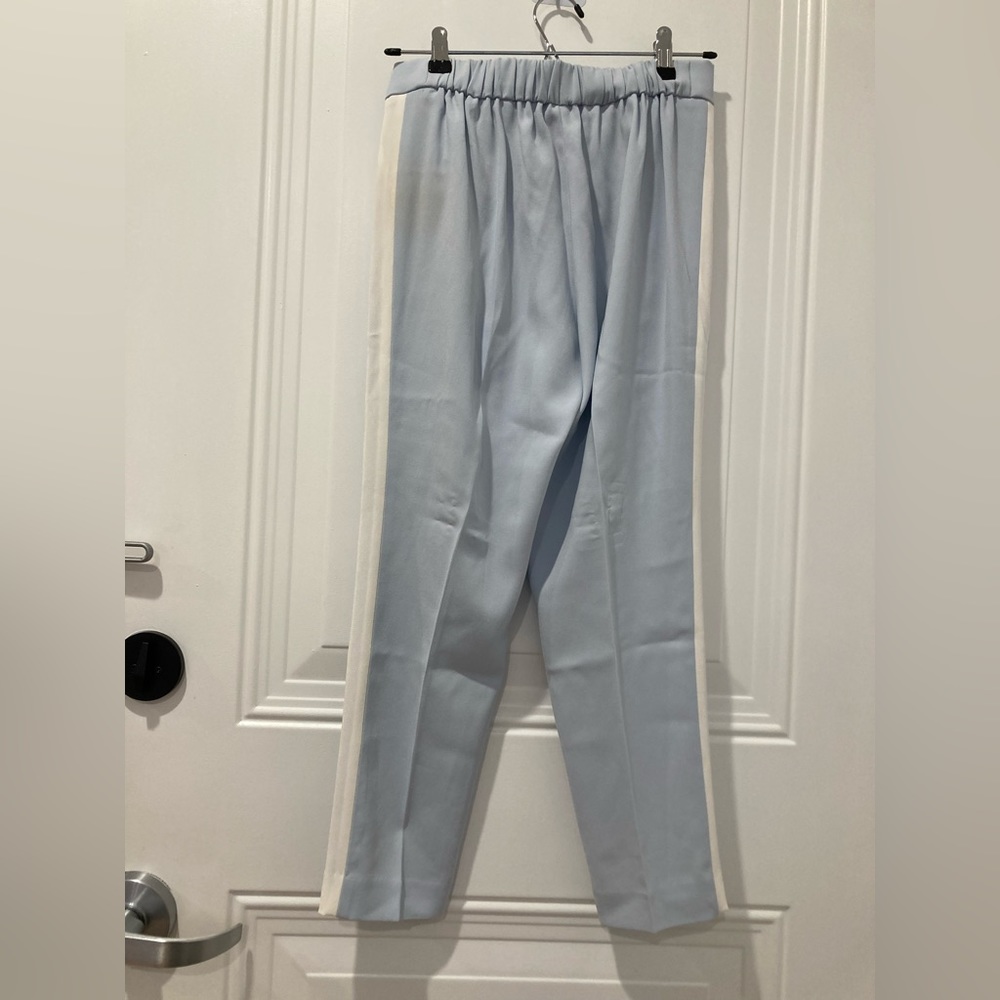 Aritzia babaton Conan sky blue with white strip